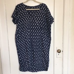 Esby Ikat Tunic Dress - Oversized (fits M/L)